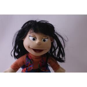 Fisher-Price, The Puzzle Place, Julie Woo, Soft Doll, Vintage, ~ 250826-WH 524